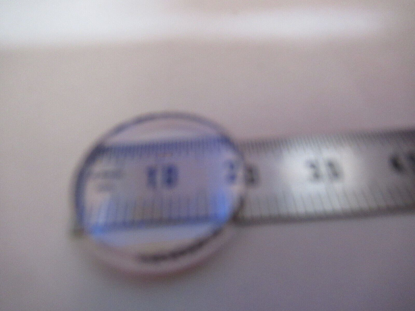 OPTICAL FLAT LENS COATED PRO OPTICS AS PICTURED G4-A-23