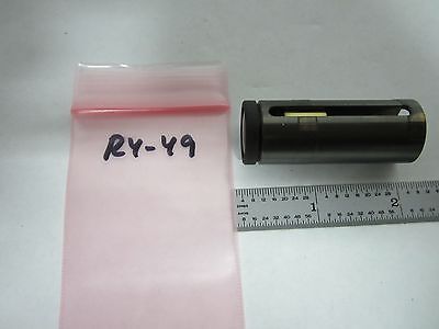 OPTICAL MICROSCOPE PART BRASS MOUNTED LENSES ASSEMBLY OPTICS BIN#R4-49