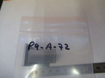 GLASS OPTICAL PRISM OPTICS MICROSCOPE PART AS PICTURED P9-A-72