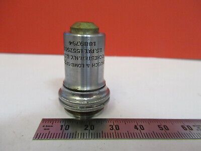 BAUSCH LOMB OBJECTIVE 43X LENS OPTICS MICROSCOPE PART AS PICTURED &8Y-A-30