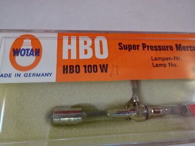 MIKROSKOPTEIL OSRAM DEUTSCHLAND HBO-LAMPENBIRNE 100W/1 LEITZ OPTICS AS IS B#U7-B-03