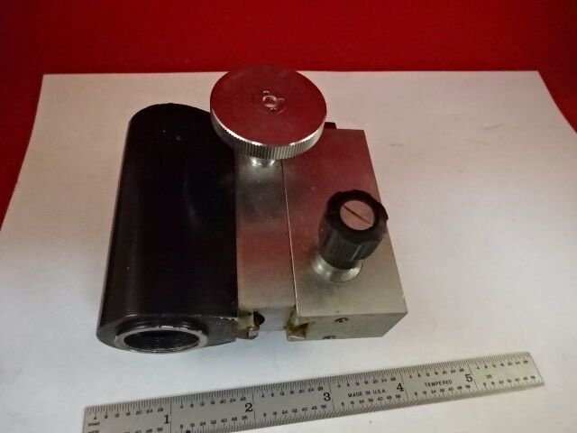 JAPAN MICROMETER HEIGHT ADJUSTMENT PIECE MICROSCOPE PART &79-31