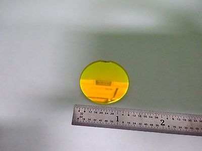 MICROSCOPE PART ZEISS GERMANY DICHROIC GREEN FILTER OPTICS AS IS BIN#X9-A-65