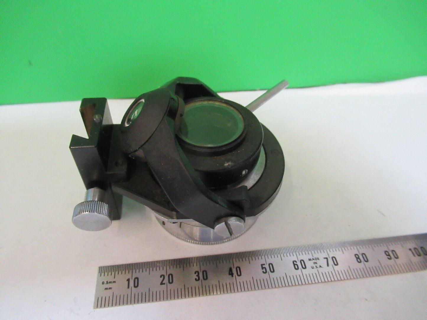 FOR PARTS UNITRON POL CONDENSER + IRIS MICROSCOPE PART AS PICTURED Z1-A-157