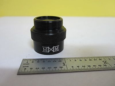 MICROSCOPE PART OBJECTIVE MM 2X WO 04 OPTICS BIN#U1-35