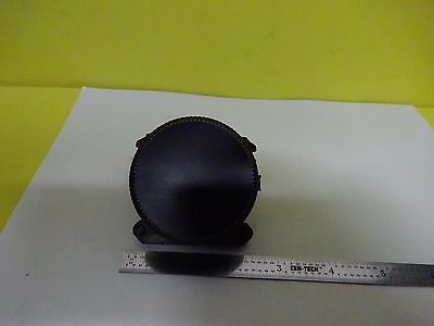 MICROSCOPE PART LEITZ GERMANY MIRROR ILLUMINATOR OPTICS AS IS BIN#17-D-03