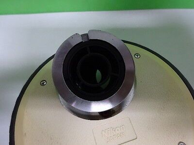 MICROSCOPE PART NIKON  JAPAN NOSEPIECE AS IS #H1-B-02