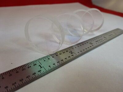 OPTICAL LOT MIL SPEC COATED FLAT FUSED SILICA LASER OPTICS AS IS BIN#N6-B-18