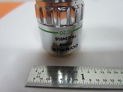 MICROSCOPE PART OBJECTIVE OLYMPUS MSPLAN 20X DIC JAPAN OPTICS BIN#B4-Z-6