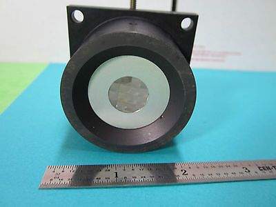 MICROSCOPE PART ILLUMINATOR DIFFUSER LENSES GERMANY OPTICS AS PICTURED BIN#B6-09