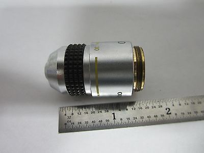 MICROSCOPE OBJECTIVE OLYMPUS DPLAN 10X OPTICS AS IS BN#F5-19