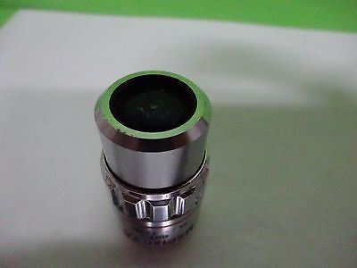 MICROSCOPE PART OLYMPUS JAPAN DIC OBJECTIVE MSPLAN 2.5X OPTICS BH2 AS IS B#V8-08