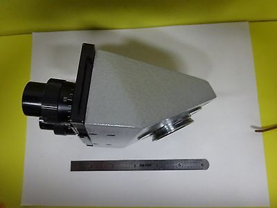 MICROSCOPE PART LEITZ GERMANY HEAD OPTICS AS IS BIN#17-D-02