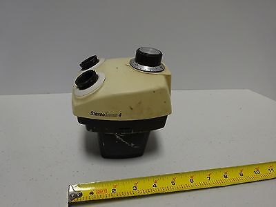 FOR PARTS MICROSCOPE STEREO HEAD LEICA STEREOZOOM 4 OPTICS AS IS BIN#TB-4-A