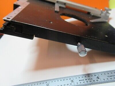 NIKON JAPAN STAGE TABLE X-Y MICROSCOPE PART AS PICTURED #FT-5-05