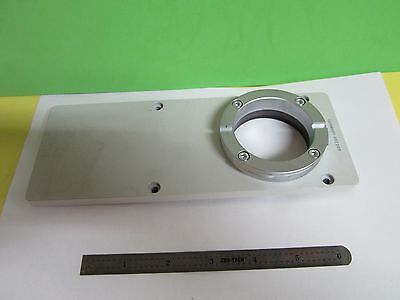 MICROSCOPE PART BACK PLATE LEITZ WETZLAR GERMANY ERGOLUX AS IS  BIN#17