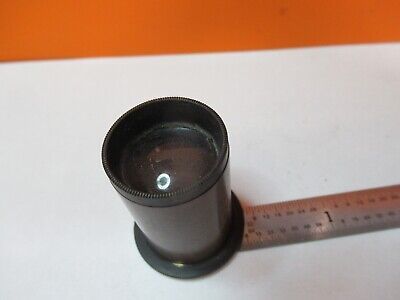 ANTIQUE BRASS EYEPIECE VINTAGE OKULAR "2" MICROSCOPE PART AS PICTURED &A3-B-92