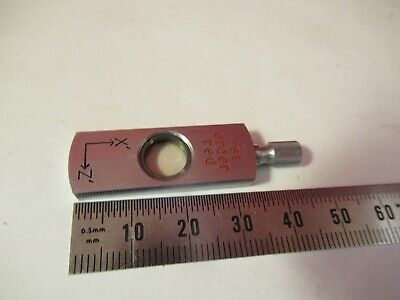 UNITRON POL SLIDE 1st ORDER RED POL OPTICS MICROSCOPE PART AS PICTURED &8-B-36