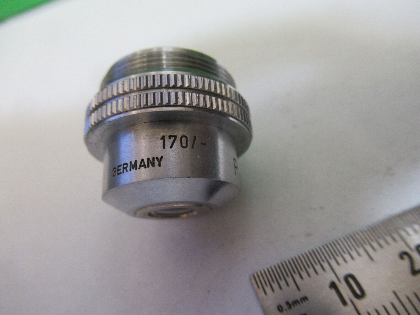 LEITZ POL POLARIZATION 3.5X /170 OBJECTIVE MICROSCOPE PART AS PICTURED &R2-A-55