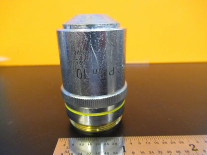 NIKON JAPAN BD OBJECTIVE 10X /210 OPTICS MICROSCOPE PART AS PICTURED &5M-A-51