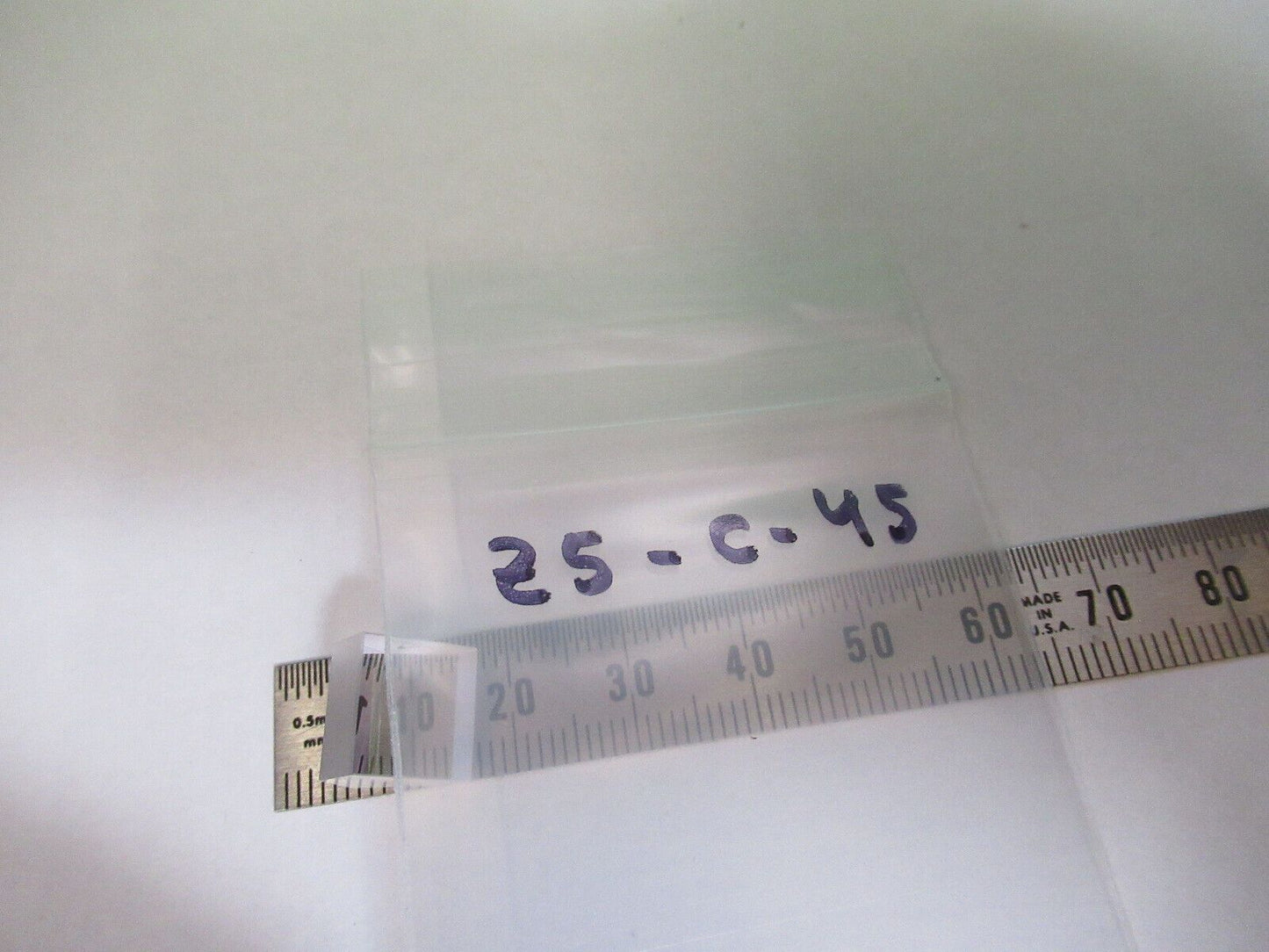 OPTICAL MINI GLASS PRISM OPTICS AS PICTURED Z5-C-45