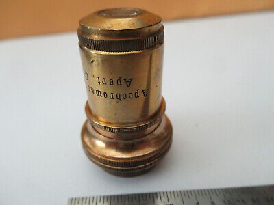 ANTIQUE R. WINKEL APO OBJECTIVE LENS MICROSCOPE PART AS PICTURED &F2-A-110