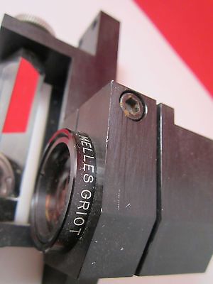 OPTICAL MELLES GRIOT LENS + DETECTOR ?? LASER AS IS OPTICS #3C