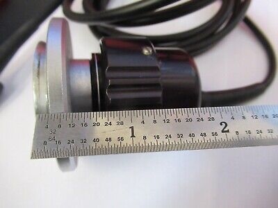 OPTOTRONICS CAMERA C MOUNT + ADAPTER DOVE MICROSCOPE PART AS PICTURED &H6-A-52