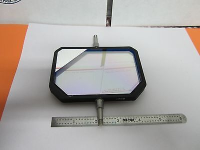 OPTICAL COATED MIRROR FILTER ROTATING MIL SPEC LASER OPTICS BIN#B5-D-92