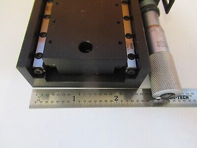 PARKER DAEDAL LINEAR POSITIONING MICROMETER for OPTICS PART AS PICTURED &3K-A-80