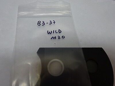 WILD M20 SWISS POLARIZER [fair] ROTATABLE MICROSCOPE PART AS PICTURED &83-37