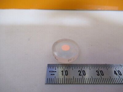 OPTICAL LENS COATED DICHROIC MIRROR FILTER HP OPTICS AS PICTURED #P3-A-57