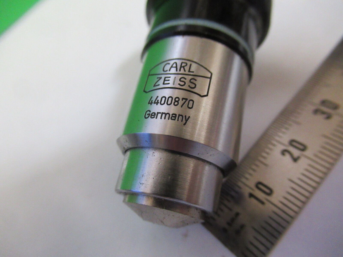 for parts [dirty] CARL ZEISS OBJECTIVE 40X /160 MICROSCOPE AS PICTURED H2-A-39