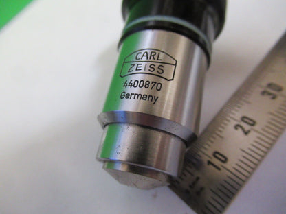 for parts [dirty] CARL ZEISS OBJECTIVE 40X /160 MICROSCOPE AS PICTURED H2-A-39