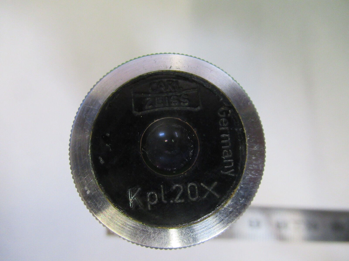 MICROSCOPE PART EYEPIECE CARL ZEISS GERMANY POL 20X OPTICS AS PICTURED #S2-C-78