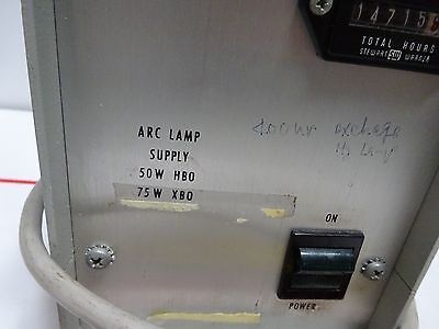 ZEISS LAMP POWER SUPPLY ILLUMINATOR MODEL HBO BIN#TC-1