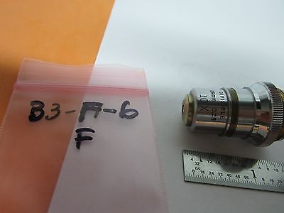 OPTICAL MICROSCOPE PART OBJECTIVE BAUSCH LOMB 10X OPTICS AS IS BIN#B3-F-6