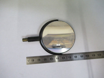 BAUSCH LOMB MIRROR CONCAVE & FLAT OPTICS MICROSCOPE PART AS PICTURED &P8-B-03