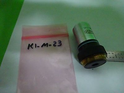 MICROSCOPE PART OBJECTIVE MPLAN 100X OLYMPUS JAPAN OPTICS BIN#K1-M-23