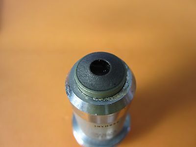 MICROSCOPE OPTICAL PART LEITZ WETZLAR GERMANY OBJECTIVE 6.3X OPTICS BIN#35-05