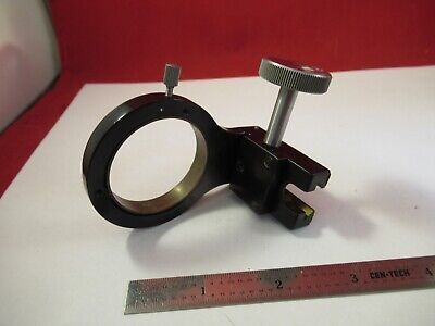 ANTIQUE BRASS BAUSCH LOMB CONDENSER HOLDER MICROSCOPE PART AS PICTURED &Q5-A-64