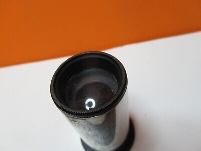 ANTIQUE BAUSCH LOMB BRASS EYEPIECE RARE 2" MICROSCOPE PART AS PICTURED &17-A-76