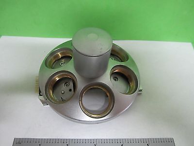 MICROSCOPE PART REICHERT LEICA POLYVAR NOSEPIECE WITHOUT OPTICS AS IS BIN#S9-02