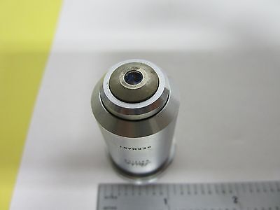 MICROSCOPE PART OBJECTIVE LEITZ GERMANY 40X OPTICS AS IS BIN#H6-16