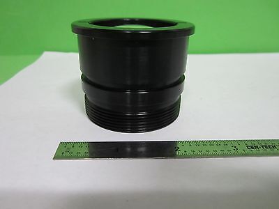 MICROSCOPE PART LARGE LENS FOCUSING OPTICS AS IS BIN#V2-24