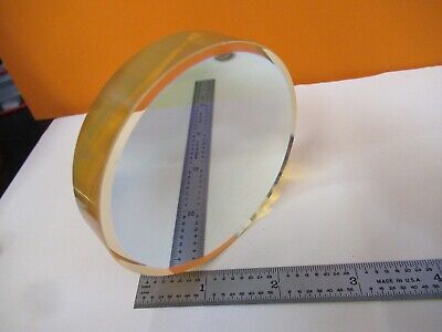 OPTICAL FLAT COATED 3" DIAMETER ZERODUR LASER OPTICS AS PICTURED &16-A-06