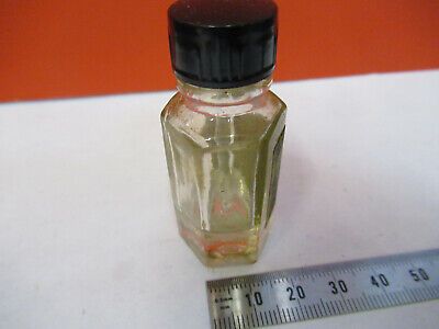 ANTIQUE BAUSCH LOMB Crown oil bottle MICROSCOPE PART AS PICTURED &8Z-A-23