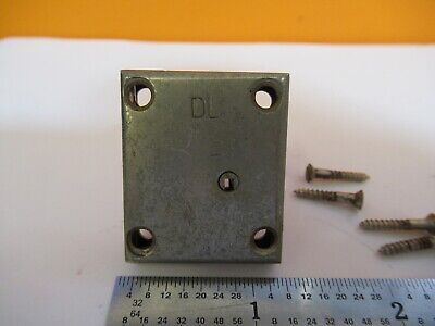 ANTIQUE BAUSCH LOMB LOCK WITHOUT KEY MICROSCOPE PART AS PICTURED &Q6-A-73