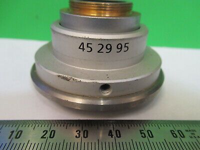 ZEISS GERMANY 452995 CAMERA ADAPTER OPTICS MICROSCOPE PART AS PICTURED &Q9-A-88