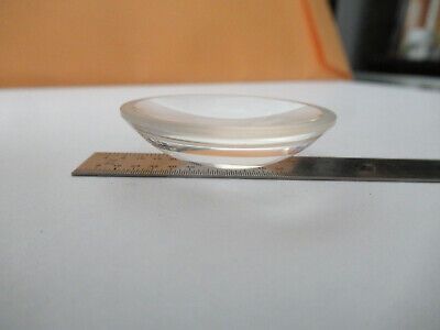 OPTICAL GLASS LENS CX-CC CONVEX HIGHLY CONCAVE OPTICS AS PICTURED &F5-A-31